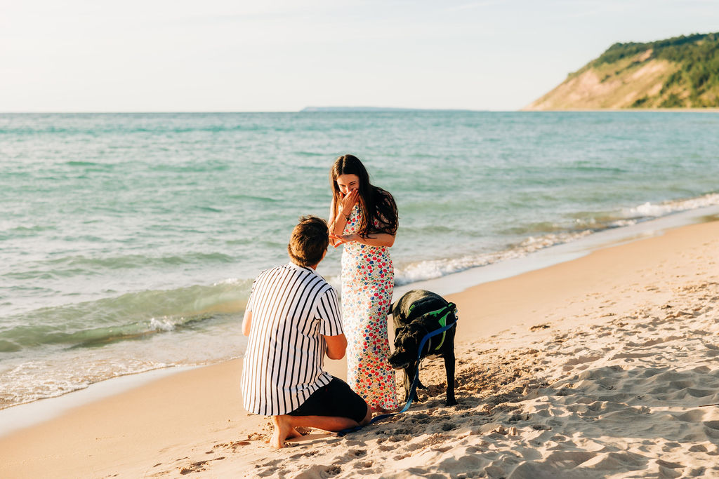 proposal on esch beach lake michigan